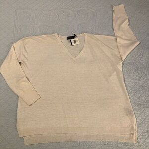 Polo Ralph Lauren linen sweater. Women’s large. NWT